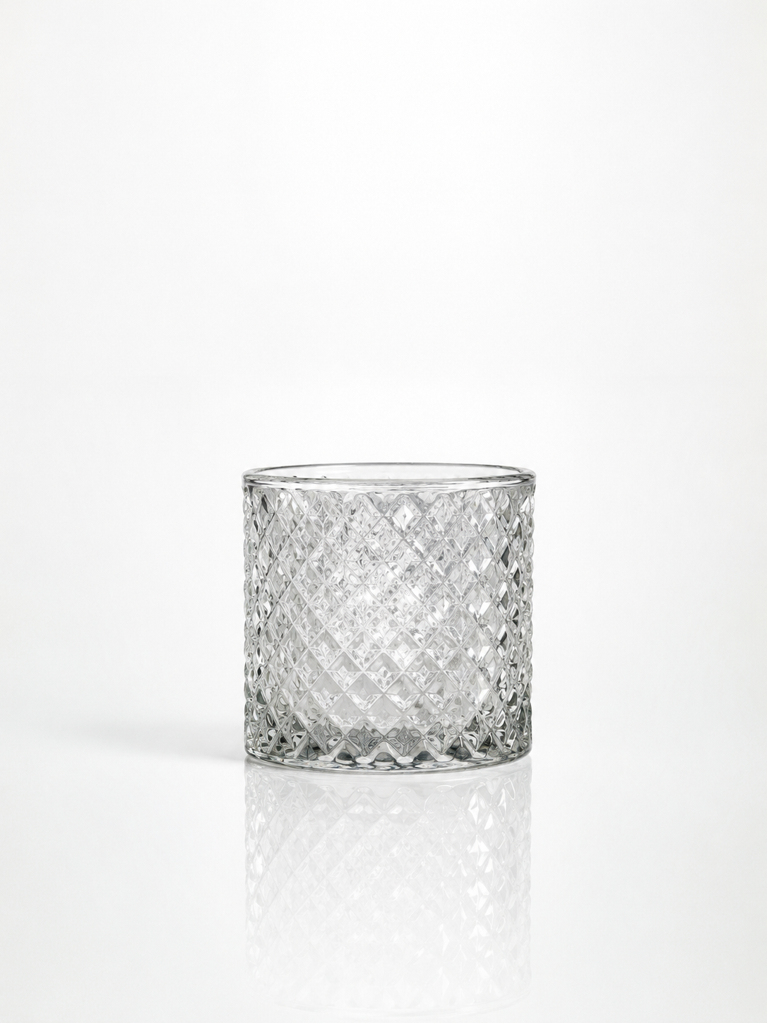Diamond Cut votive Tumbler